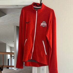 Nike Red Ohio State Full-Zip Jacket